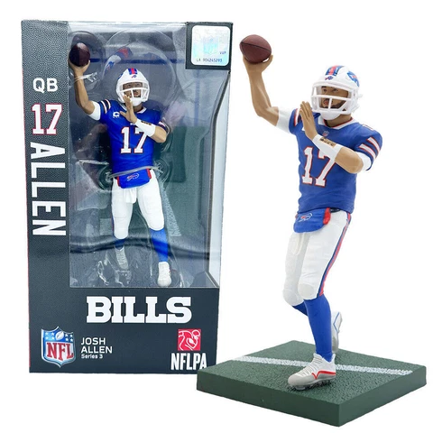 Josh Allen Buffalo Bills NFL Imports Dragon Series 3 Figure Cover