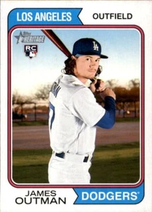 Topps Heritage James Outman RC 2023 Los Angeles Dodgers #93 - Imagen 1 de 2
