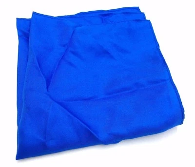 $95 Club Room Hombre Clásico Pañuelo Traje Azul Seda Vestido Sólido Bolsillo Cuadrado Foto 1 de 4