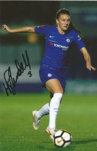 CHELSEA & ENGLAND LADIES* HANNAH BLUNDELL SIGNED 6x4 ACTION PHOTO+COA - Picture 1 of 1
