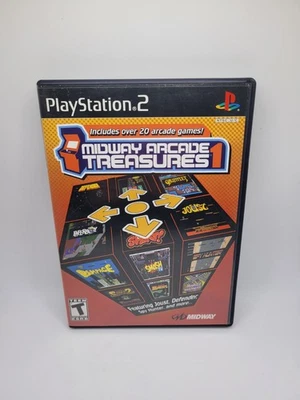 Midway Arcade Treasures (Sony PlayStation 2, 2003) CIB W/ Reg Card - Tested! - Image 1 of 4