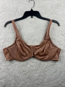 Lunaire 40C Bra Underwire Sheer Lace Sexy Women's Full Figure Lace Bra - Picture 1 of 8