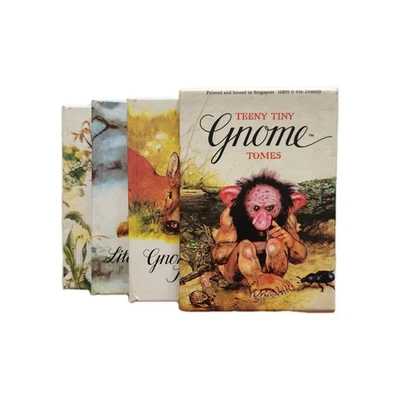 Teeny Tiny Gnome Tomes Mini Boxed Book Set by Rein Poortvliet & Wil Huygen 1981 - Image 1 of 4