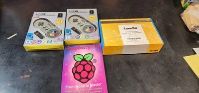 CanaKit Raspberry Pi 3 - 32 GB Edition, 2 Buffalo Gamepads, And Book All New - Image 1 of 4