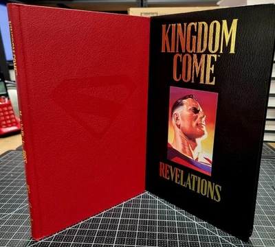 Kingdom Come Leather Slipcase Set (1997, DC) Signed by Alex Ross & Mark Waid - Image 1 of 4
