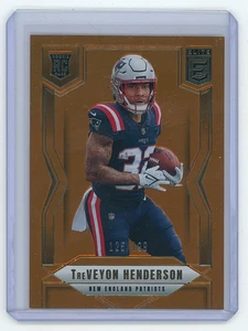 2025 Panini Elite TreVeyon Henderson Rookie Orange 125/199 - Picture 1 of 2