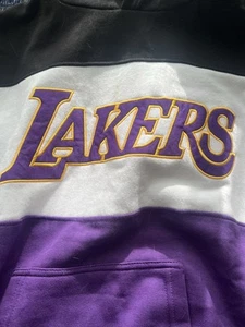 Fanatics lakers hoodie - Black, Purple & White - Size M - Picture 1 of 5