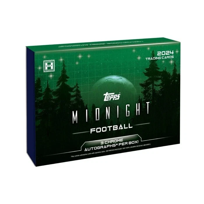 2024 Topps Midnight Football Hobby Box - Image 1 of 1