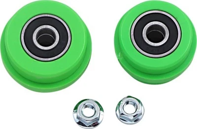 T.M. Kit de rodillos de cadena Designworks PowerLip - moto de cross verde Foto 1 de 3