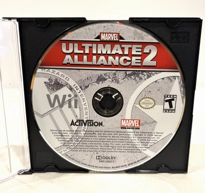 MARVEL ULTIMATE ALLIANCE 2 NINTENDO WII WHOSE SIDE ARE YOU ON? GAME DISC ONLY - Image 1 of 4