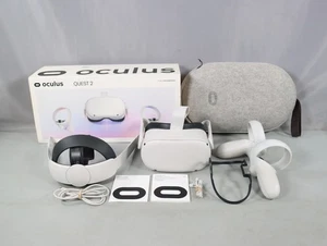 Meta Oculus QUEST 2 256 GB VR visore realtà virtuale con CUSTODIA SCATOLA e cinturino Elite - Foto 1 di 19