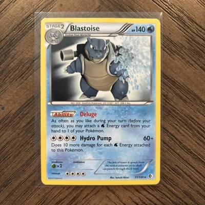 Blastoise 31/149 rare non holo boundaries crossed pokemon card nr mint TCG - Image 1 of 2