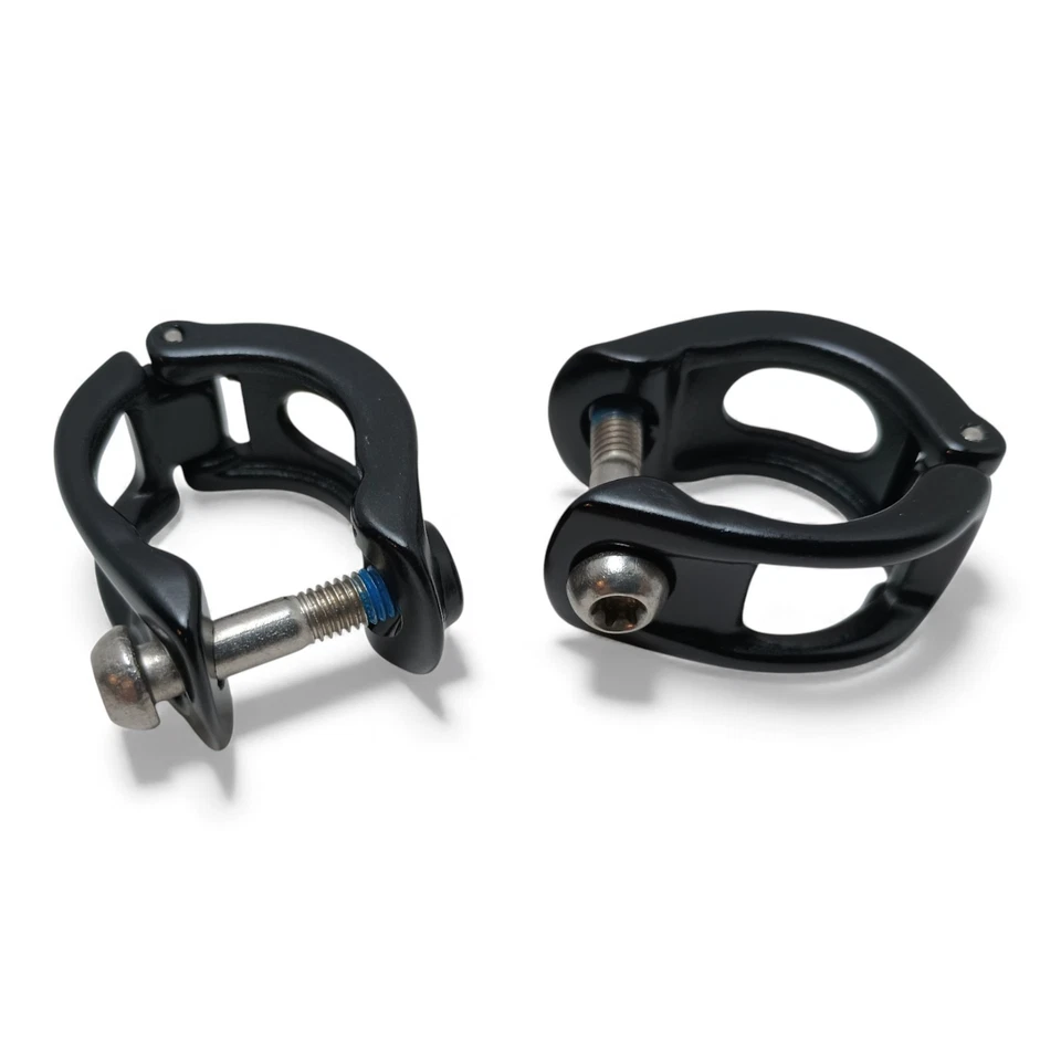 Sram Disc Brake Clamp Hinge Clamp Black MTB 2PCS Fit RSC Code Guide etc - Image 1 of 4