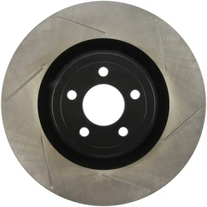 Rotor de disco de freno ranurado delantero izquierdo StopTech 126.61116SL para Ford Mustang 15-20 - Imagen 1 de 9