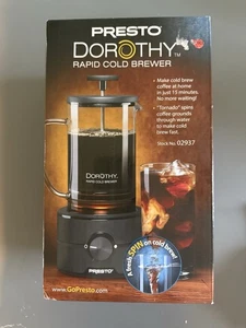 NEW Presto Dorothy Rapid Cold Brewer, Cold Brew Coffee Maker / Iced Coffee Maker - Picture 1 of 11