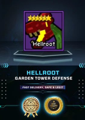 Hellroot | Garden Tower Defense | GTD | Cheapest and Fast Delivery!!