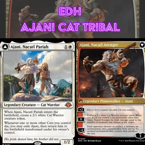EDH - Ajani Boros Cat Tribal, MTG Commander Deck, Bracket 2 - Picture 1 of 2