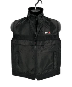 Vintage Ralph Lauren Polo Sport Mens Tactical Vest Medium Black RARE *See - Picture 1 of 8