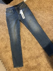 Women Mid Rise Purple Brand Jeans  - Picture 1 of 3