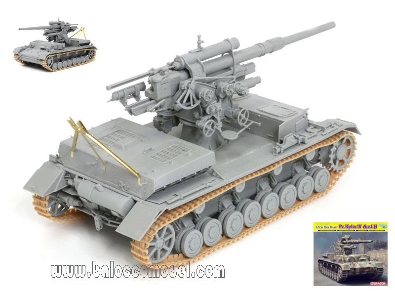 FLAK 36 88 mm PZ KPFW IV H KIT 1:35 - Immagine 1 di 1