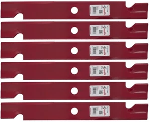 (6) Rotary® Blades for Exmark® 103-6383-S 103-6393 103-6393-S 60" Deck - Picture 1 of 7