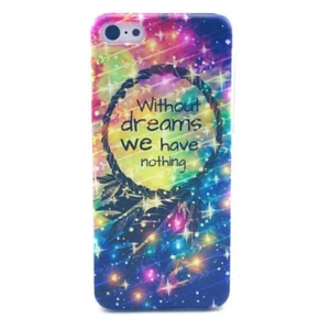 COQUE iPHONE 5C WITHOUT DREAMS WE HAVE NOTHING SILICONE SEMI-RIGIDE (TPU) - Photo 1 sur 4