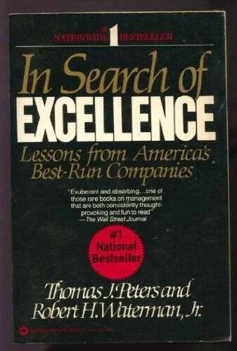 In Search Of Excellence - Lessons From America's Best-run Companies - GOOD - Image 1 of 1