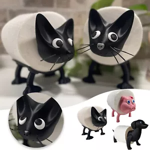 Divertido soporte de papel higiénico de dibujos animados para animales lindo almacenamiento para papel higiénico - Imagen 1 de 17