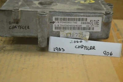 Chrysler Concorde 2000 unidad de control de transmisión TCU P04606517AE módulo 906-19A3 Foto 1 de 3