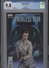 PRINCESS LEIA #1 MT 9.8 CGC GUICE VARIANT COVER WHITE PAGES WAID STORY DODSON AR