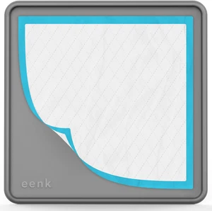 Pee Pad Tray Holder for Dogs - No Spill Raised Lip High Edge Silicone Mat, Extra - Picture 1 of 12