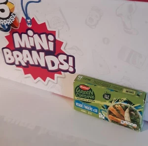 Zuru Sammlerstück Mini Marken - BirdsEye Green Cuisine Veggie Finger x 10 - Bild 1 von 2