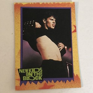 Jordan Knight Trading Card New Kids On The Block 1989 #33