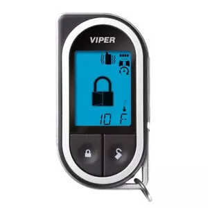 Viper 7351V 5 Pulsanti 2 Vie SuperCode Ricambio Telecomando Trasmettitore Display LCD - Foto 1 di 1