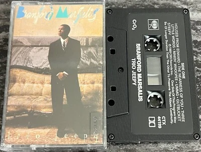 Branford Marsalis - Trio Jeepy [Audio Cassette Tape 1989 Columbia] Canada Jazz - Image 1 of 3