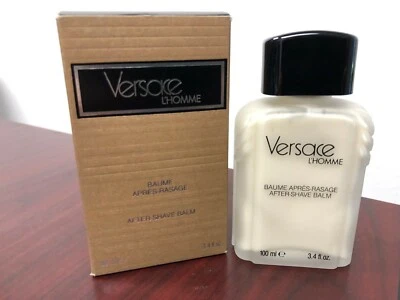 *DE COLECCIÓN* VERSACE L'HOMME por VERSACE 3,4 FL oz/100 ml bálsamo para después del afeitado en caja Foto 1 de 4