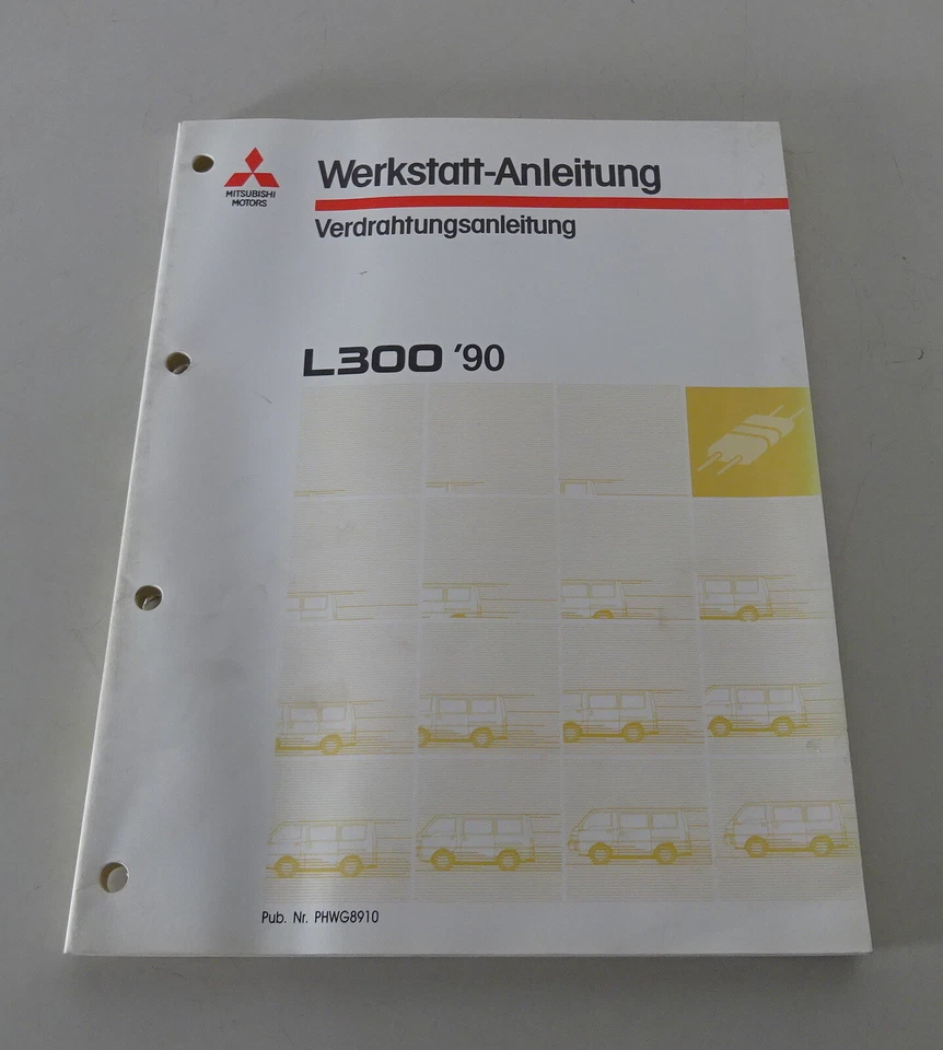 Manual de Taller Mitsubishi L300 Eléctrico/Instrucciones Cableado Desde Año 90 - Imagen 1 de 1
