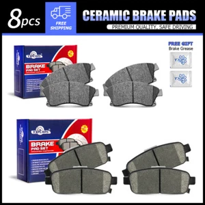 Pastillas de freno delanteras y traseras de cerámica para Chevy Cruze Volt Trax Buick Sonic Encore - Imagen 1 de 8