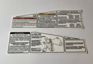Radiator Support Decal Set Fits F250/350 7.3L DIESEL 2000-03 REPRODUCTION - Bild 1 von 3