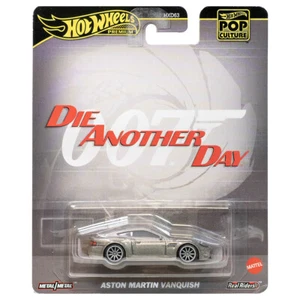 Hot Wheels Pop Culture Die Another Day 007 Aston Martin VanQuish 1:64 Scale Toy - Picture 1 of 3