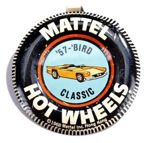 Pin de insignia de botón clásico 57 pájaros Mattel Collector Hot Wheels Redlines Collectors - Imagen 1 de 2