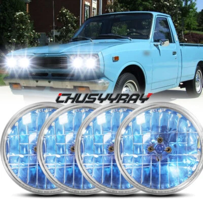 para Toyota Pickup 1975-1978 DOT 5-3/4" 5.75" Faróis Halogênio Feixe Hi/Lo 4PC - Imagem 1 de 4