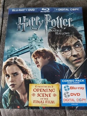 Harry Potter and the Deathly Hallows Part 1 (Blu-ray/DVD, Digital, 3-Disc Set) - Image 1 of 4