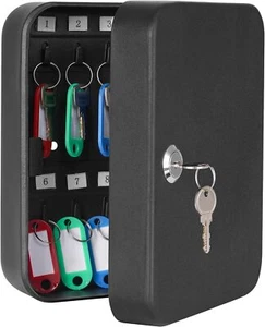 KYODOLED Key Cabinet Wall Mount,Locking Key Organizer,Key Lock Box with Key,Key - Picture 1 of 1