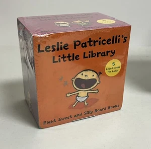 Brand New! Leslie Patricelli's Little Library 8 board book set - Picture 1 of 4