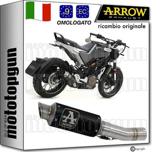 ARROW SCARICO OMOLOGATO GP2 GP-2 NICHROM NERO HUSQVARNA SVARTPILEN 401 2022 22 - Foto 1 di 5