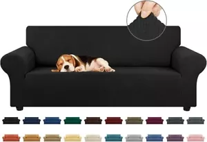 Copridivano Elasticizzato Antiscivolo, Copridivano per 3 Cuscini Divano Pet Friendly - Foto 1 di 3