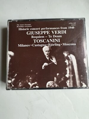 Giuseppe Verdi/Toscanini-Messa Da Requiem - Te Deum 2 CD Box Set - Japan Import - Image 1 of 2