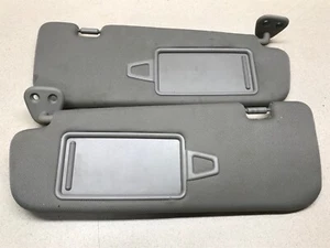 2009-2016 HYUNDAI GENESIS COUPE SUNVISOR GRAY OEM SHADES VISORS FACTORY - Picture 1 of 3