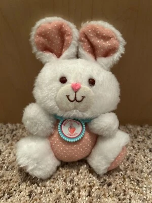 Strawberry Shortcake pequeño 6.5" Hopsalot peluche conejito cuello RARO vintage 1981 Foto 1 de 4